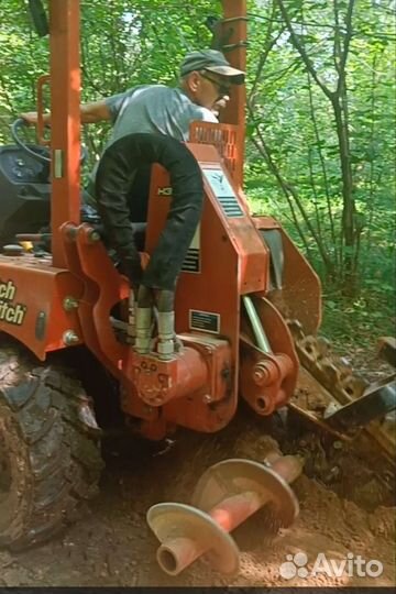 Услуги траншеекопателя(бара)