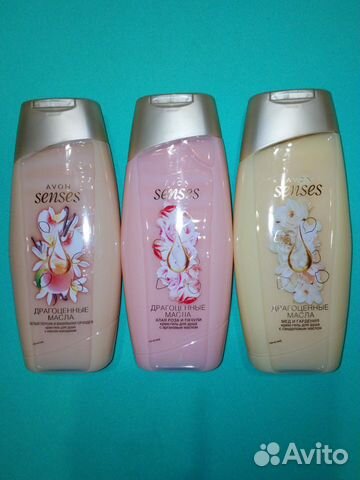 Крем-гель для душа Avon Драгоценные масла 250мл