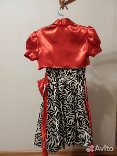 Детское нарядное платье 122 128