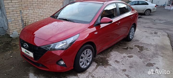 Hyundai Solaris 1.6 AT, 2021, 25 000 км
