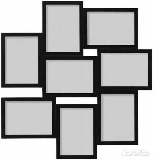Фоторамка коллаж IKEA вэксбу черная
