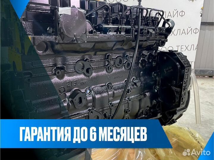 Двигатель Komatsu SA6D107 без навесного