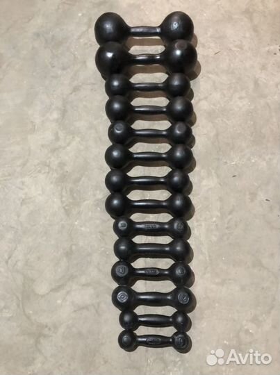 Гантели 1; 2; 3; 4; 5; 6; 8; 10; 12 кг