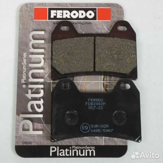 Тормозные колодки Ferodo FDB2042P MCB683