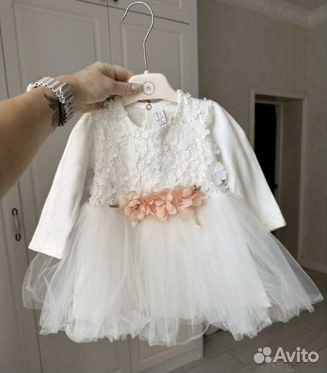 Платье на девочку 74