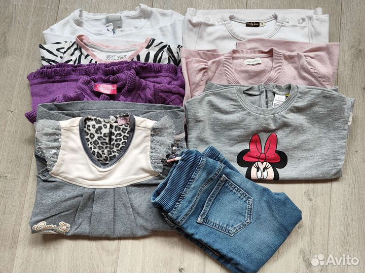 Вещи пакетом на девочку 1 год