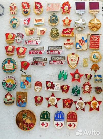 Значки СССР