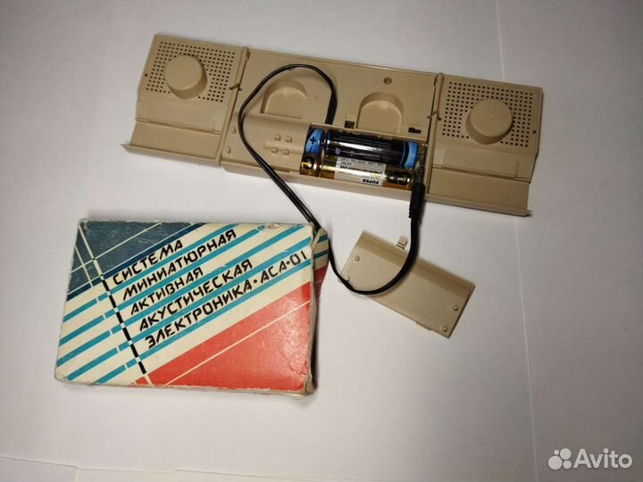 Активная акустическая система аса-01 стерео СССР