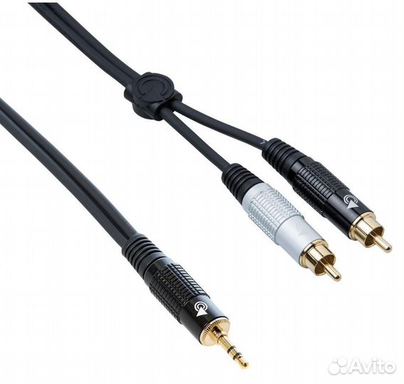 Кабель miniJack-2RCA Bespeco eaymsr150 1.5 m