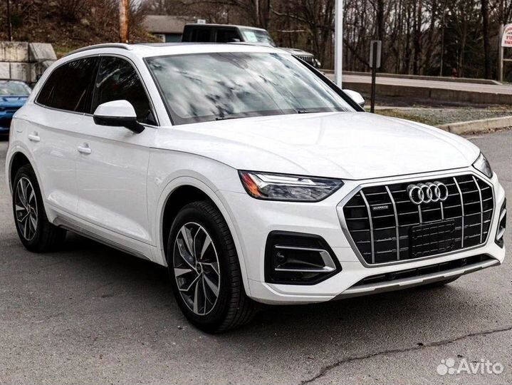Разбор Audi Q5 2021 год белая