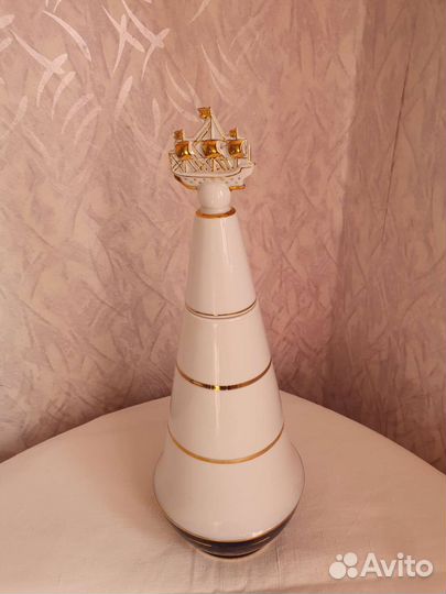 Бутылка керамическая СССР лфз