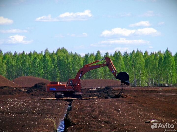 Плодородный грунт, чернозем, торф