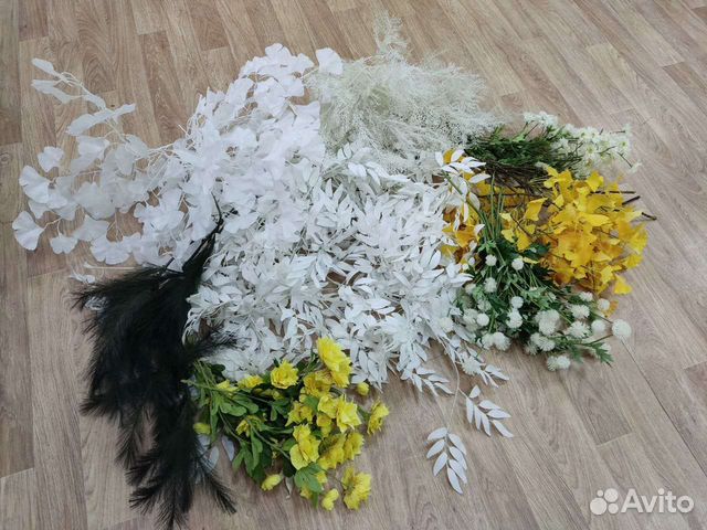 Искусственные цветы для декора