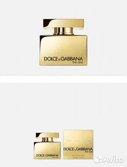 Dolce&gabbana THE ONE gold intense