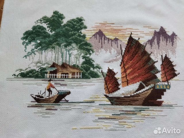 Вышивка крестом готовые работы