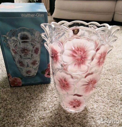 Хрустальная ваза