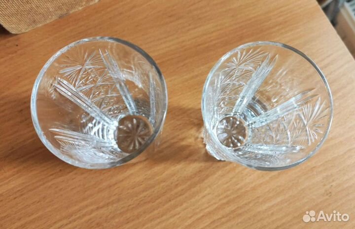 Рюмки СССР хрустальные винтаж