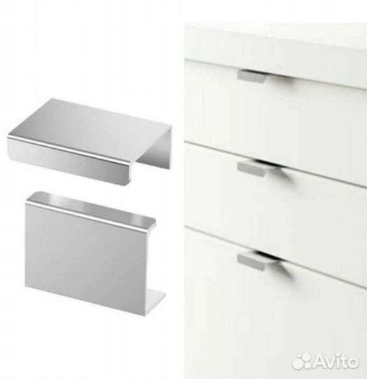 Ручки IKEA бланкетт для кухни Метод, шкафов Пакс