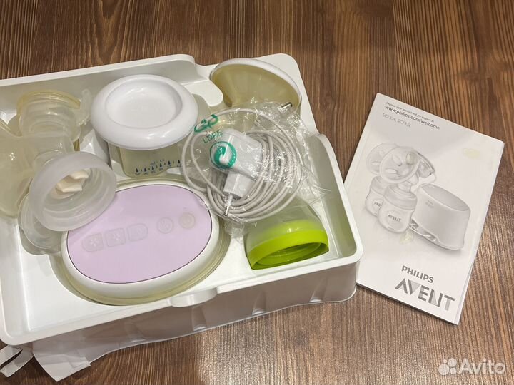 Молокоотсос avent электрический