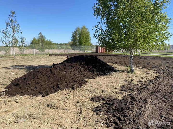 Грунт растительный, лесная земля, торф.Доставка