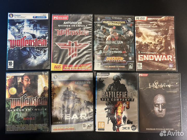 Диски с играми на пк