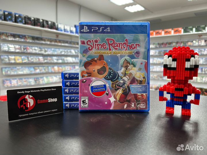 Диск Slime Rancher PS4