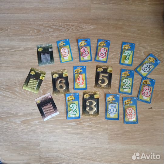 Свечки для торта