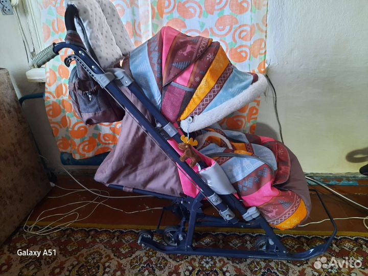 Коляска санки