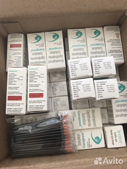 Для роста ресниц капли Карепрост