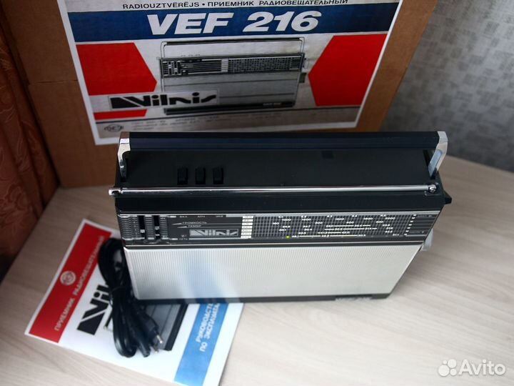 VEF 216 (FM, аккум, инд. настройки, профилактика)