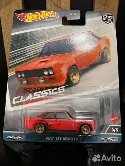 Hot Wheels Premium Modern. Fiat 131 Abarth