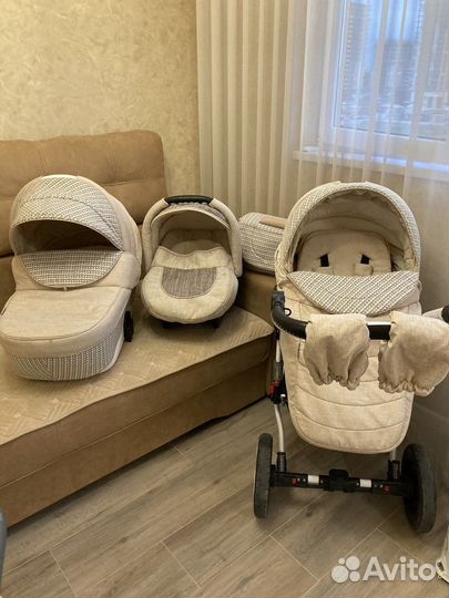 Коляска Adamex gloria 3 в 1