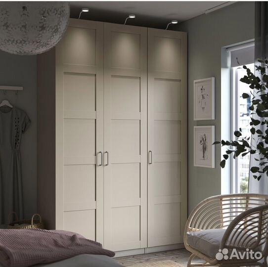 Новые двери Бергсбу для шкафа Пакс икеа