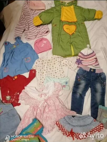 Детские вещи пакетом для девочки