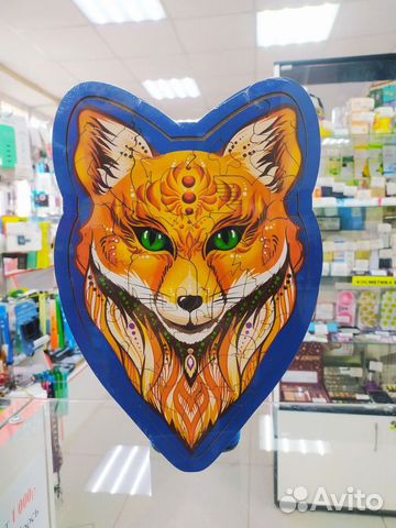 Деревянный пазл в рамке 