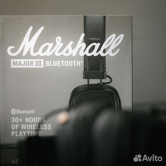 Наушники Marshall Major III (3) Bluetooth Black