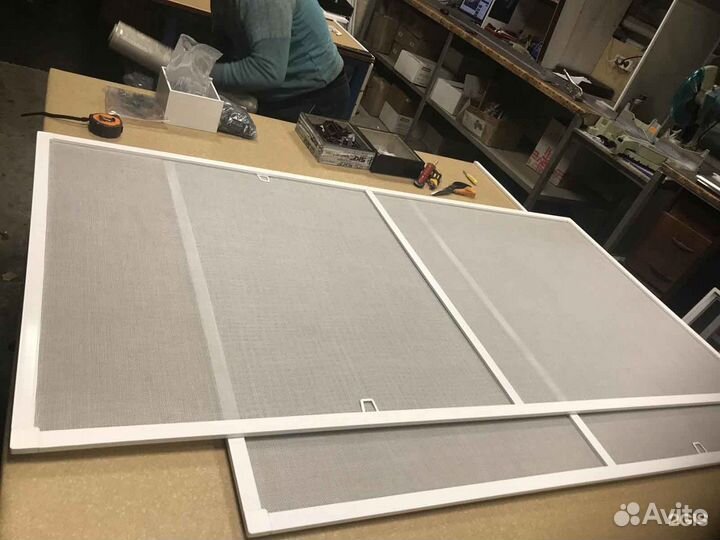 Москитная сетка Рамочная RAL6012