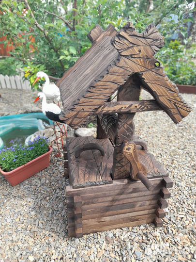 Колодец декоративный