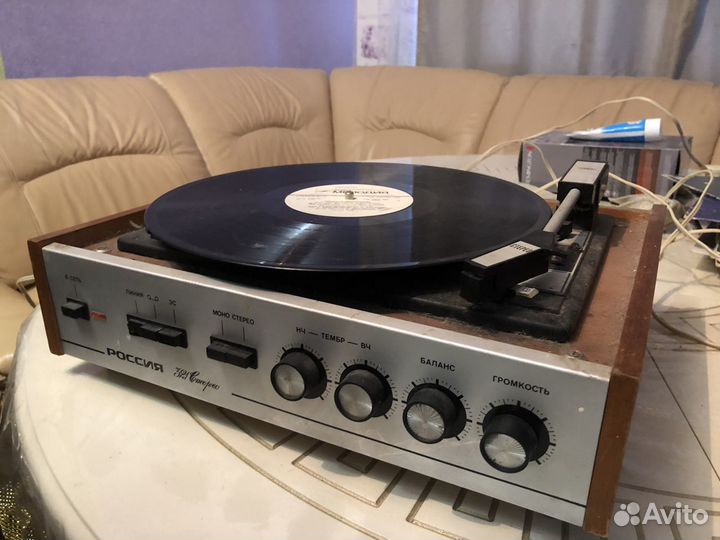 Стереофонический электрофон россия 321 стерео