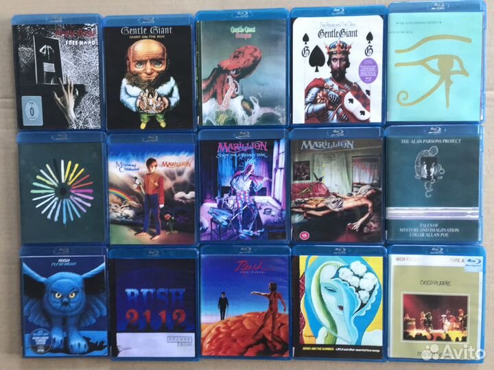 Диски BLU RAY audio