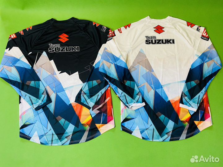 Джерси для мотокросса Suzuki Сузуки