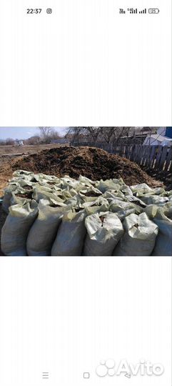 Навоз прошлогодний