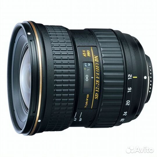 Объектив Tokina AT-X 128 F4 PRO DX N/AF-D (12-28mm
