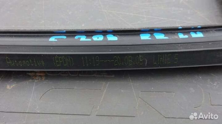 Уплотнительная резинка стекла задняя левая