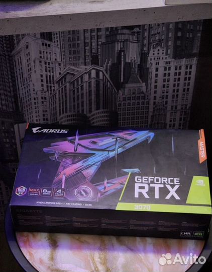 Видеокарта RTX 3070 aorus
