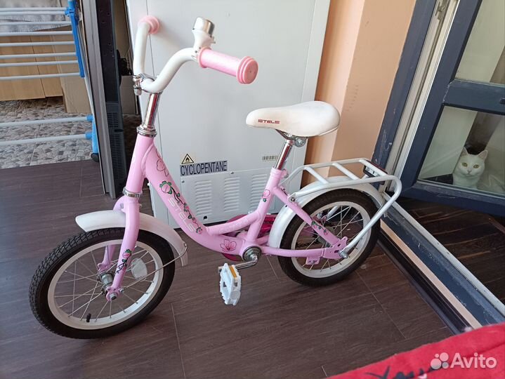 Детский велосипед stels Flyte Lady 16 Z011 розовый