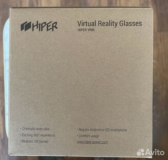 Очки виртуальной реальности (VR-очки) Hiper VRM