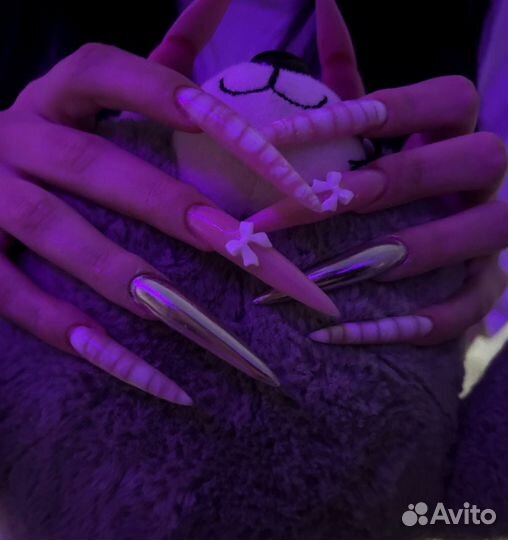 Маникюр,наращивание