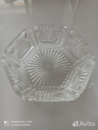 Хрустальная салатница