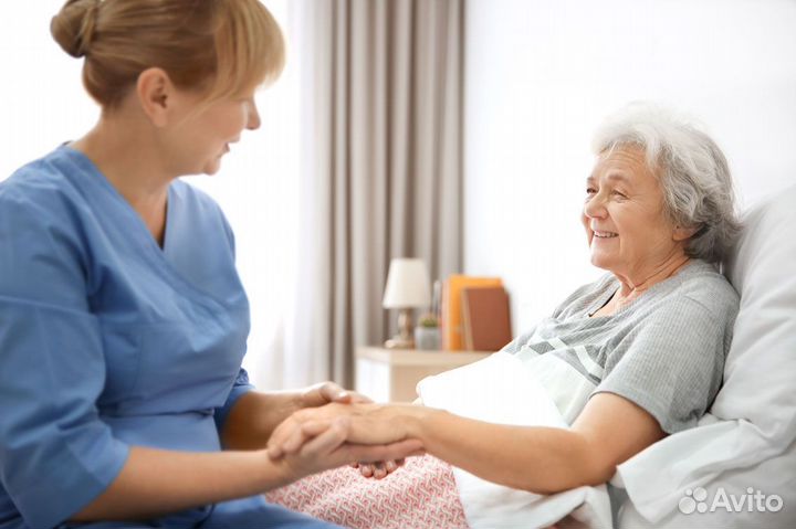 Сиделка для пожилых и лежачих больных